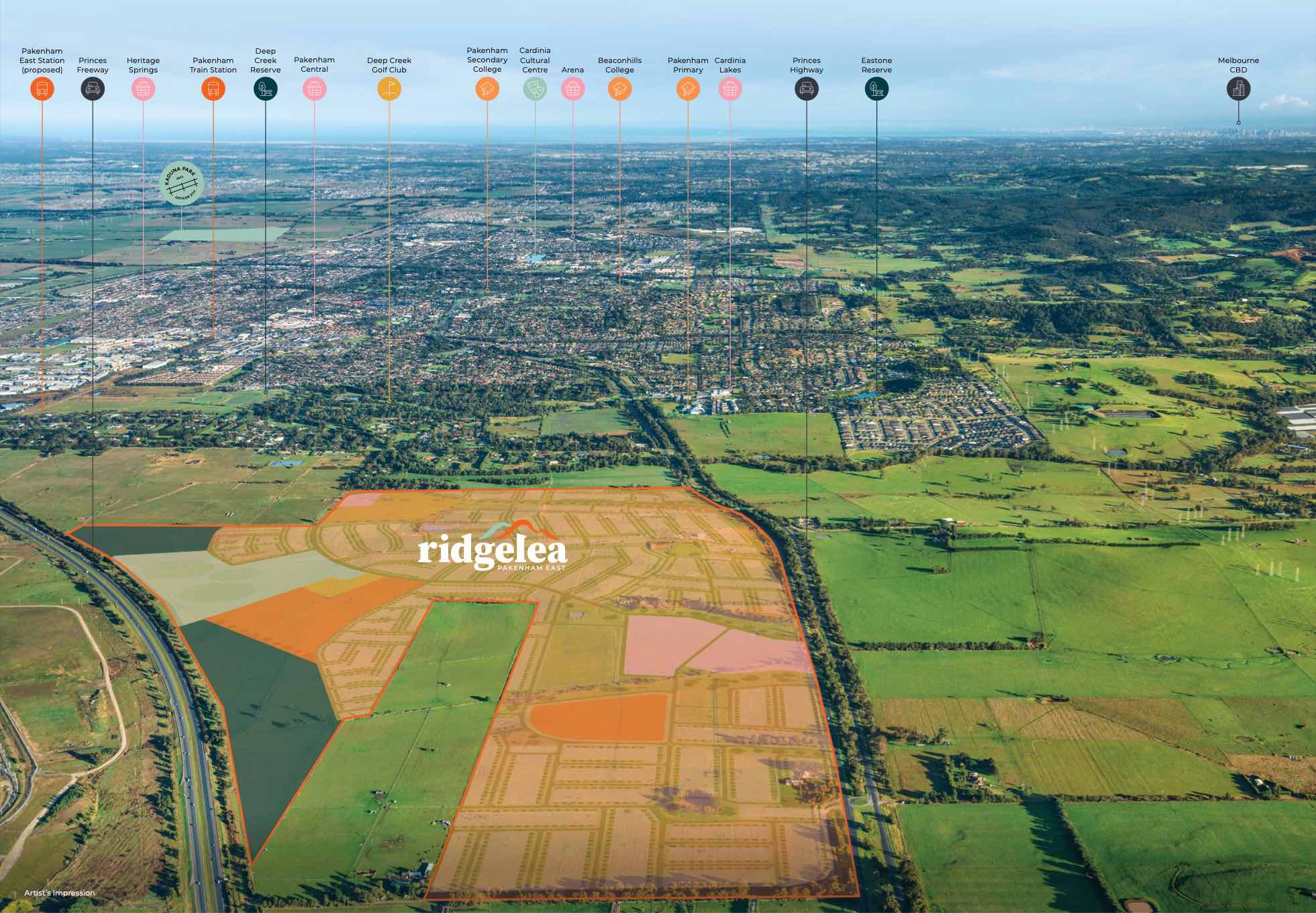 [Land for Sale] Ridgelea Estate, Pakenham East OpenLot